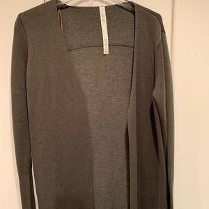Lululemon open front cardigan 6